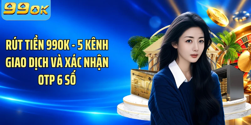 Rút Tiền 99OK - 5 Kênh Giao Dịch Và Xác Nhận OTP 6 Số