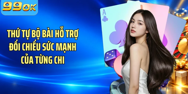 Thứ tự bộ bài hỗ trợ đối chiếu sức mạnh của từng chi